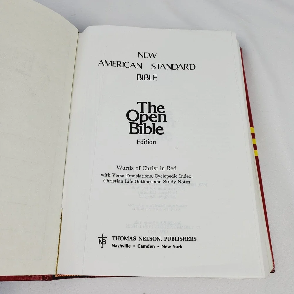 VTG New American Standard Bible 